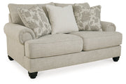 Asanti Fog Sofa, Loveseat and Ottoman -  Ashley - DMV Furniture