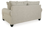Asanti Fog Sofa, Loveseat and Ottoman -  Ashley - DMV Furniture