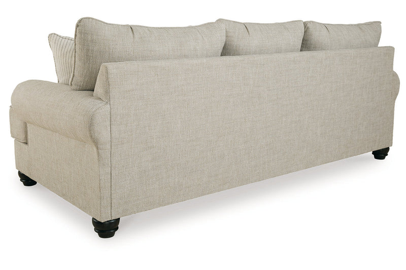 Asanti Fog Sofa, Loveseat and Ottoman -  Ashley - DMV Furniture