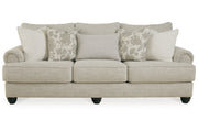 Asanti Fog Sofa, Loveseat and Ottoman -  Ashley - DMV Furniture