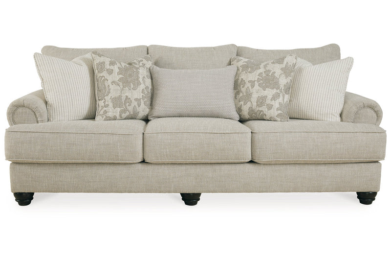 Asanti Fog Sofa, Loveseat and Ottoman -  Ashley - DMV Furniture