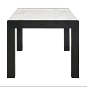 Jules Black/Light Gray Faux Marble Dining Table from Crown Mark - DMV Furniture