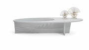 133 White Coffee Table - 133WHITE-COF