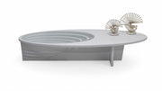 133 White Coffee Table - 133WHITE-COF