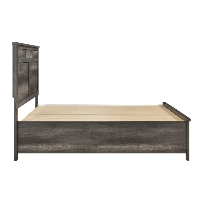 1342K-1EK* (3) Eastern King Platform Bed with Footboard Storage - 1342K-1EK*