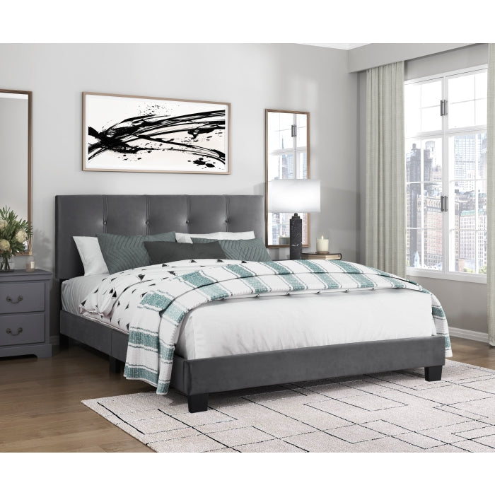 1350DG-1 Queen Platform Bed - 1350DG-1