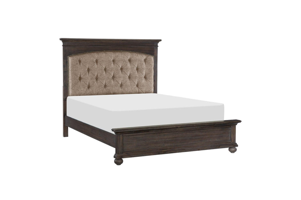 Motsinger 5 Piece Queen Bedroom Set In Brown 1400-1-5Set | Homelegance