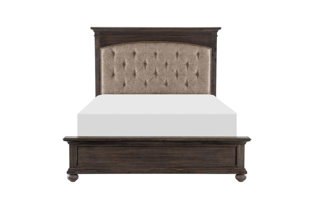 Motsinger 5 Piece Eastern King Bedroom Set In Brown 1400K-1Ek-5Set | Homelegance