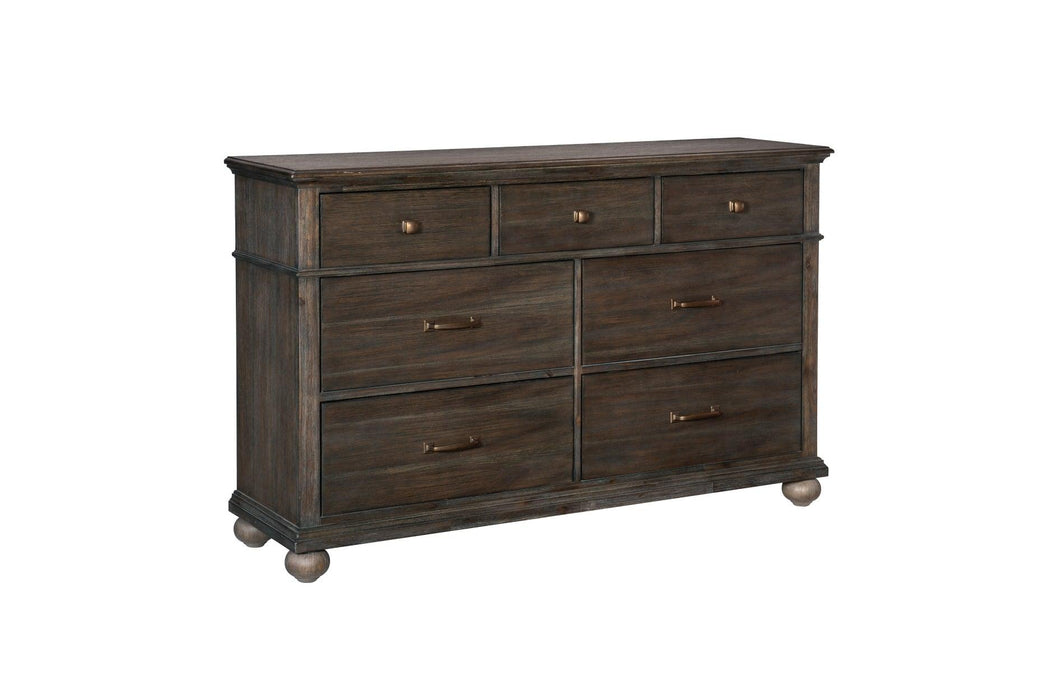 Motsinger 5 Piece Queen Bedroom Set In Brown 1400-1-5Set | Homelegance