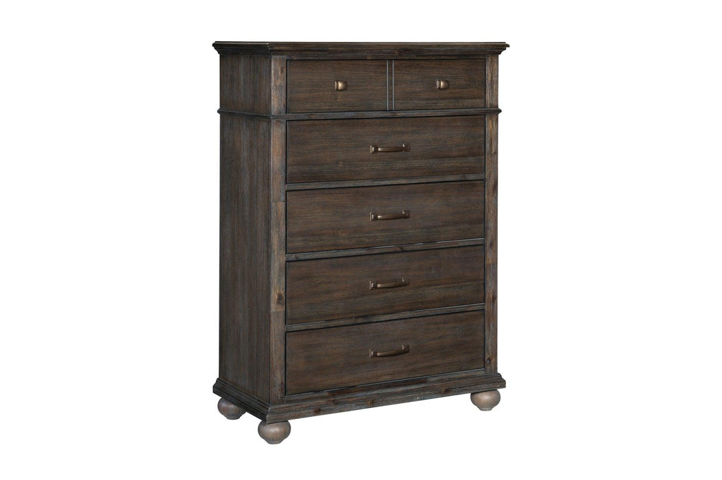 Motsinger 6 Piece Eastern King Bedroom Set In Brown 1400K-1Ek-6Set | Homelegance