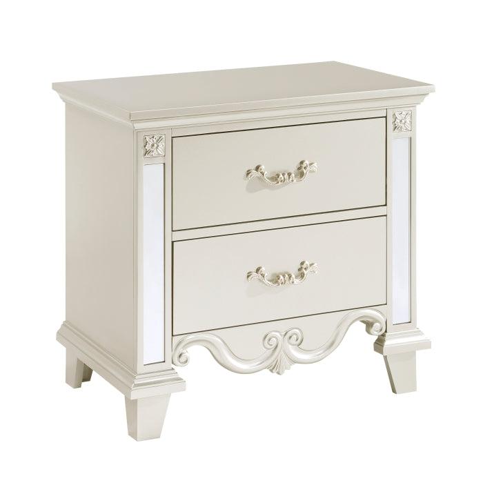 Ever 3 Piece Queen Bedroom Set In Champagne 1429-1*3 | Homelegance