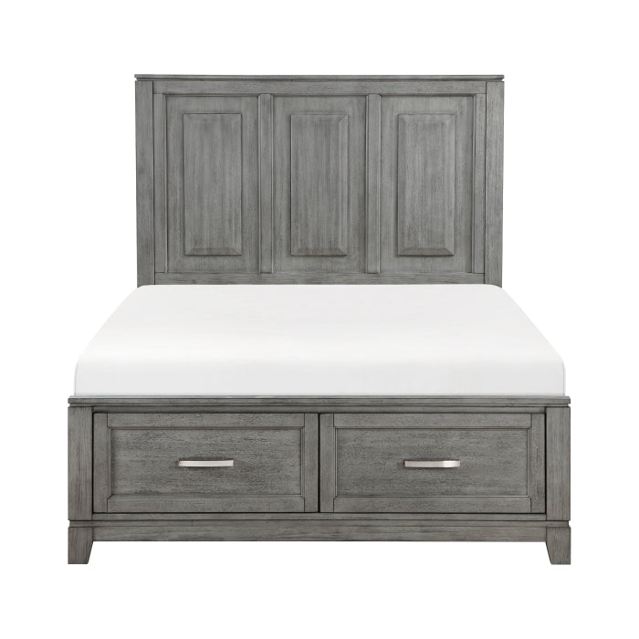1450F-1* (3) Full Platform Bed with Footboard Storage - 1450F-1*