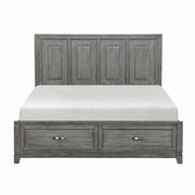 1450K-1EK* (3) Eastern King Platform Bed with Footboard Storage - 1450K-1EK*