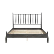 1490GY-1 Queen Platform Bed - 1490GY-1