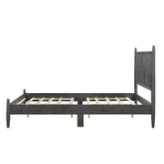 1490GY-1 Queen Platform Bed - 1490GY-1