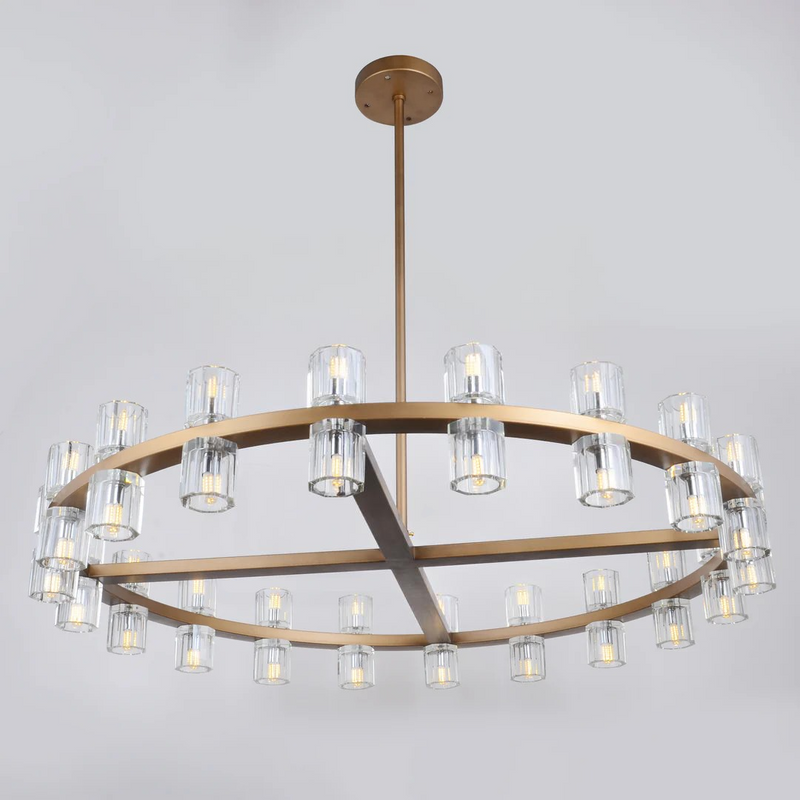 14RND32AG 32" X 24" KYOTO ANTIQUE GOLD ROUND - 210000006540