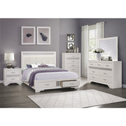 1505WK-1EK* (3) Eastern King Platform Bed with Footboard Storage - 1505WK-1EK*