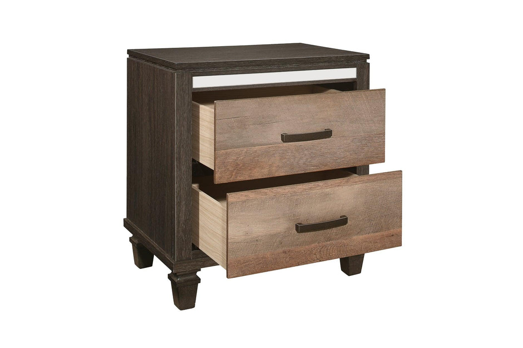 Danridge 3 Piece Queen Bedroom Set In Brown 1518-1-3Set | Homelegance