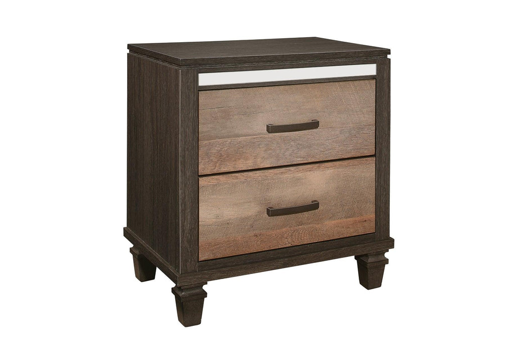 Danridge 3 Piece Queen Bedroom Set In Brown 1518-1-3Set | Homelegance