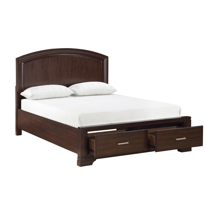 1520CHK-1EK* (3) Eastern King Platform Bed with Footboard Storage - 1520CHK-1EK*