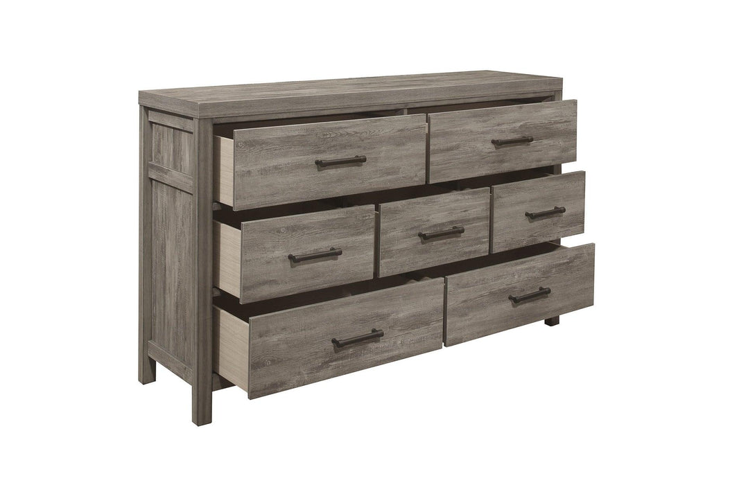Bainbridge 5 Piece Eastern King Bedroom Set In Weathered Gray 1526K-1Ek-5Set | Homelegance