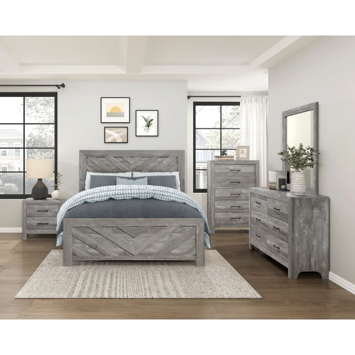 1534GY-4 Night Stand - 1534GY-4