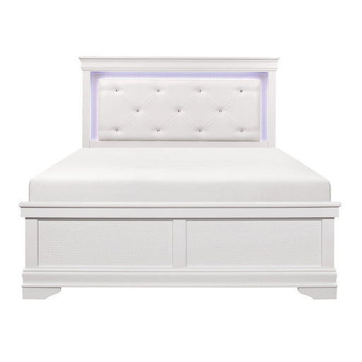 1556W-1* (2) Queen Bed with LED Lighting - 1556W-1*