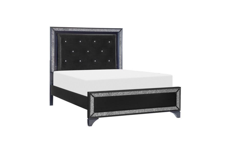 Salon 3 Piece Queen Bedroom Set 1572Bk-Q-3Set | Homelegance