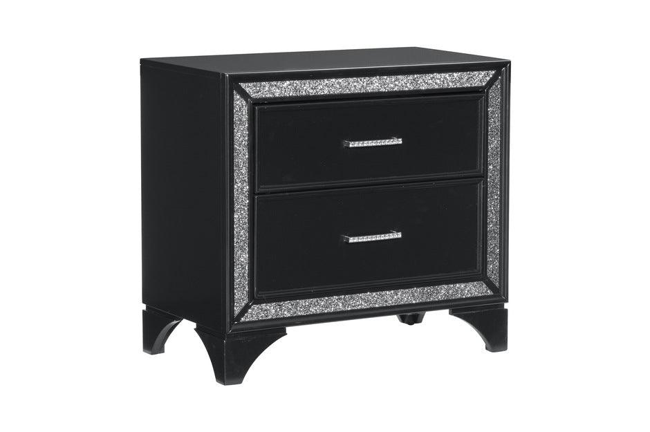 Salon 3 Piece Queen Bedroom Set 1572Bk-Q-3Set | Homelegance