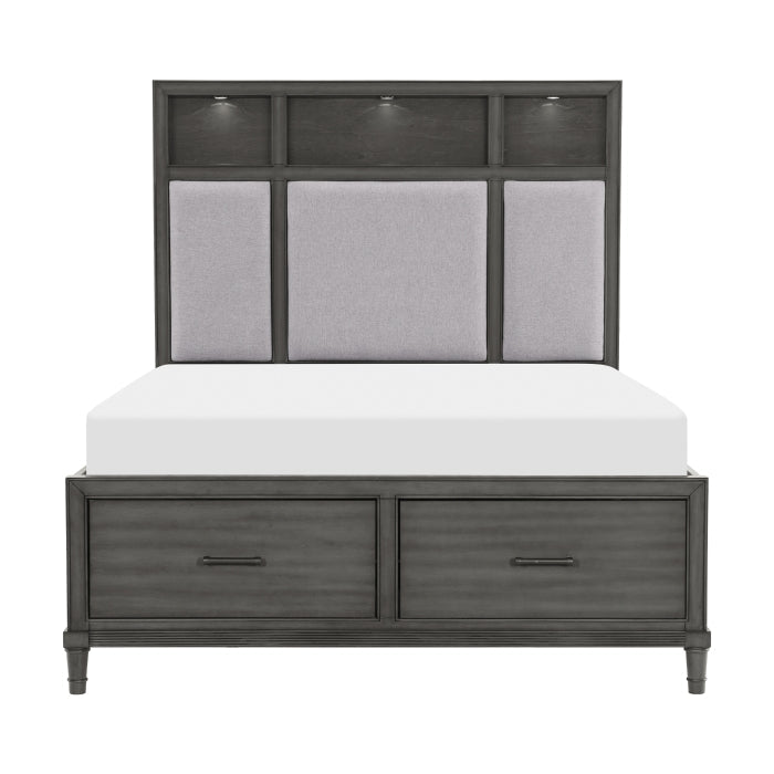 1573-1* (3) Queen Platform Bed - 1573-1*