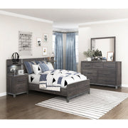 1577DG-4P* (2) Night Stand with Wall Panel - 1577DG-4P*