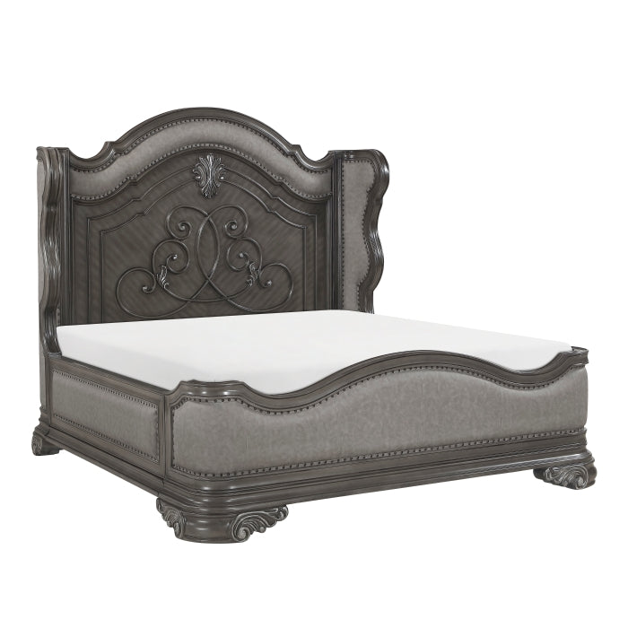 1603GY-1* (3) Queen Bed - 1603GY-1*