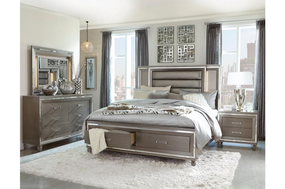 Tamsin Dresser With Mirror 1616-5-6 | Homelegance