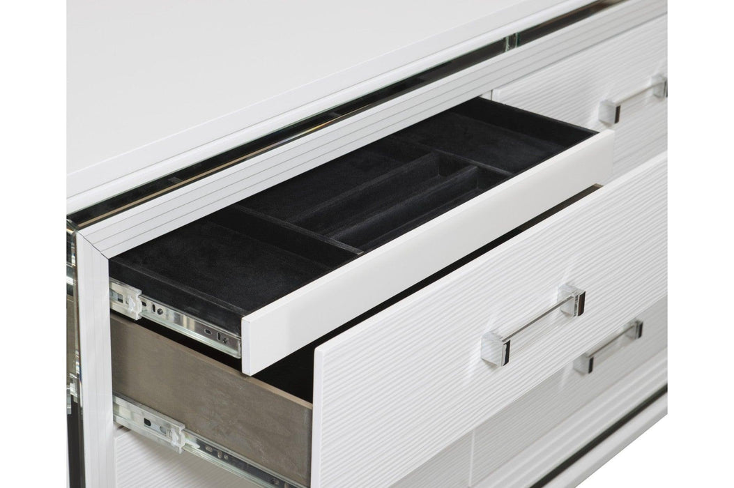 Tamsin Dresser With Mirror In White 1616W-6 | Homelegance