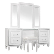 1616W-15* (3) Dressing Table with Mirror - 1616W-15*