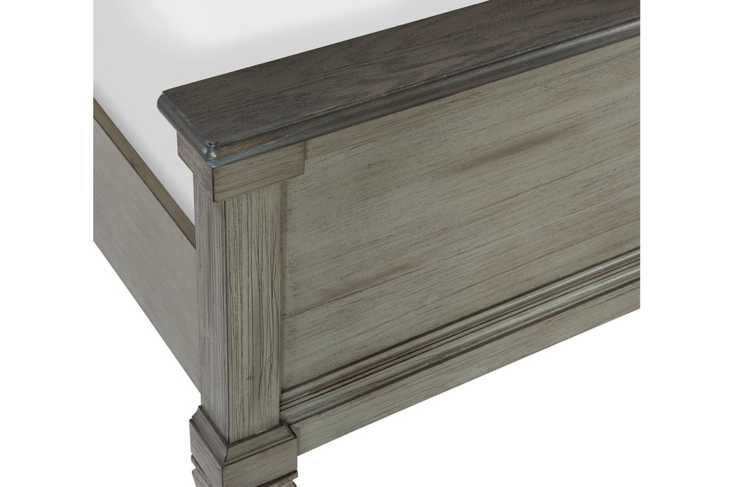 Weaver 5 Piece Eastern King Bedroom Set In Antique Gray 1626Gyk-1Ek-5Set | Homelegance
