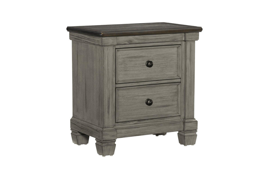 Weaver 5 Piece Queen Bedroom Set In Antique Gray 1626Gy-1-5Set | Homelegance