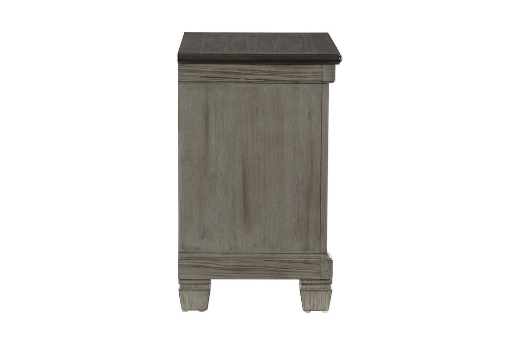 Weaver 6 Piece Eastern King Bedroom Set In Antique Gray 1626Gyk-1Ek-6Set | Homelegance