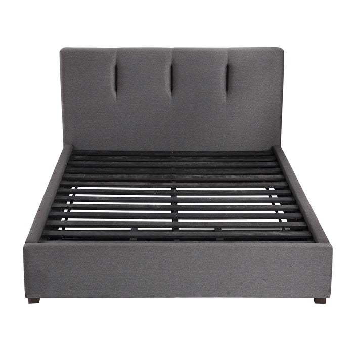 1632GHF-1DW* (4) Full Platform Bed with Storage Footboard - 1632GHF-1DW*