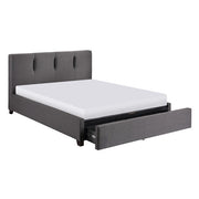1632GHK-1CKDW* (4) California King Platform Bed with Storage Footboard - 1632GHK-1CKDW*