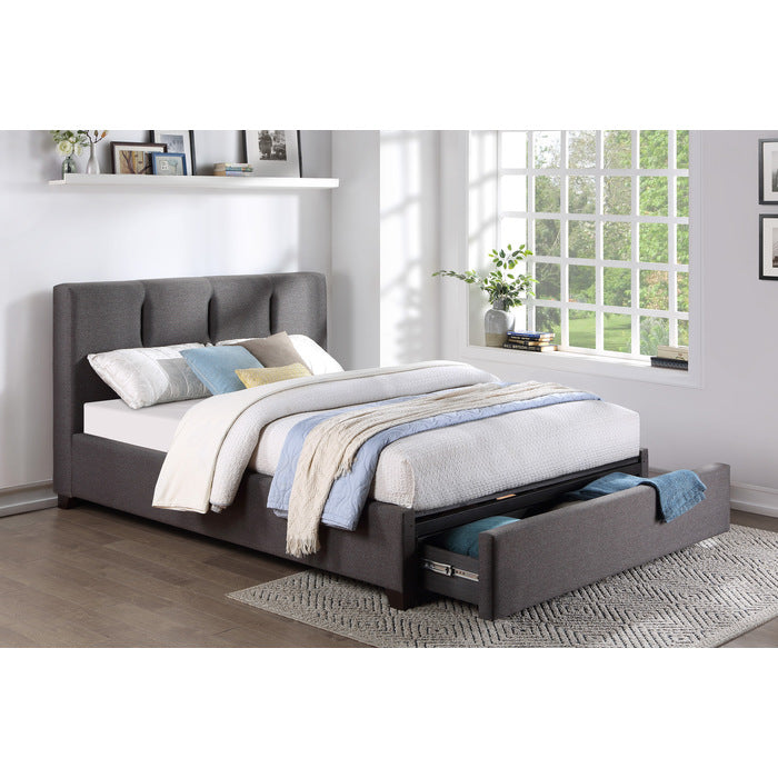 1632GHK-1CKDW* (4) California King Platform Bed with Storage Footboard - 1632GHK-1CKDW*