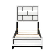 1645WHT-1* (2) Twin Bed - 1645WHT-1*
