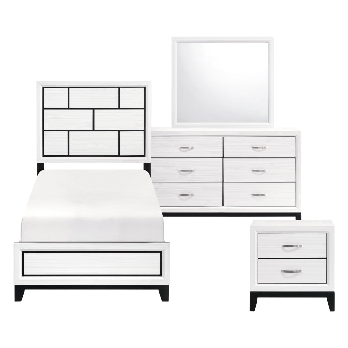 1645WHT-1*4 4pc Set (TB+NS+DR+MR) - 1645WHT-1*4