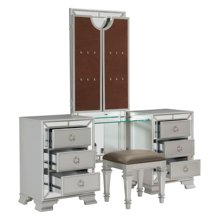 1646-15* (3)Vanity Dresser with Mirror - 1646-15*