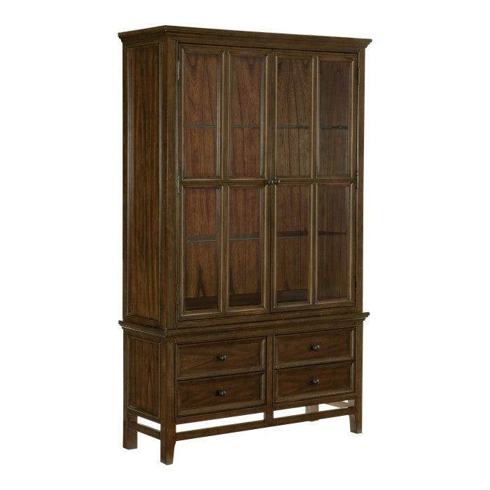 Frazier Park Buffet & Hutch In Brown Cherry 1649-50* | Homelegance