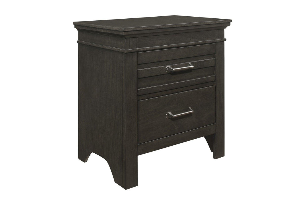Blaire Farm 3 Piece Queen Bedroom Set In Charcoal Gray 1675-1-3Set | Homelegance
