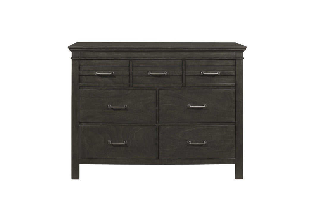 Blaire Farm 5 Piece Eastern King Bedroom Set In Charcoal Gray 1675K-1Ek-5Set | Homelegance