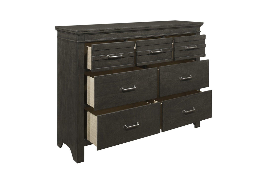 Blaire Farm 6 Piece Queen Bedroom Set In Charcoal Gray 1675-1-6Set | Homelegance