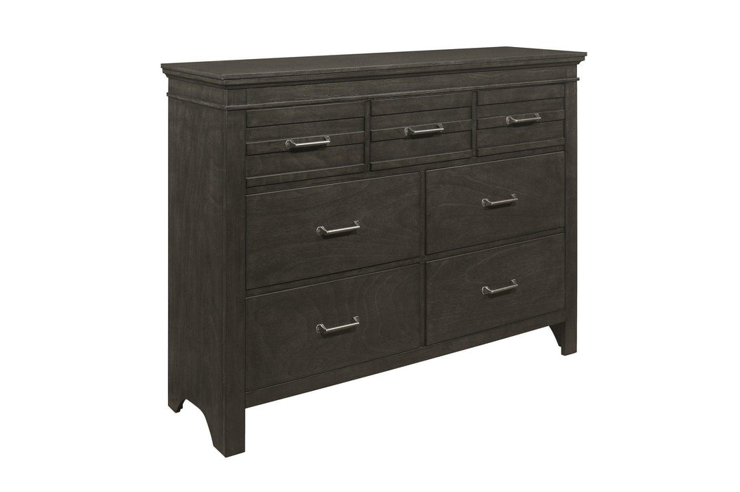Blaire Farm 5 Piece Eastern King Bedroom Set In Charcoal Gray 1675K-1Ek-5Set | Homelegance