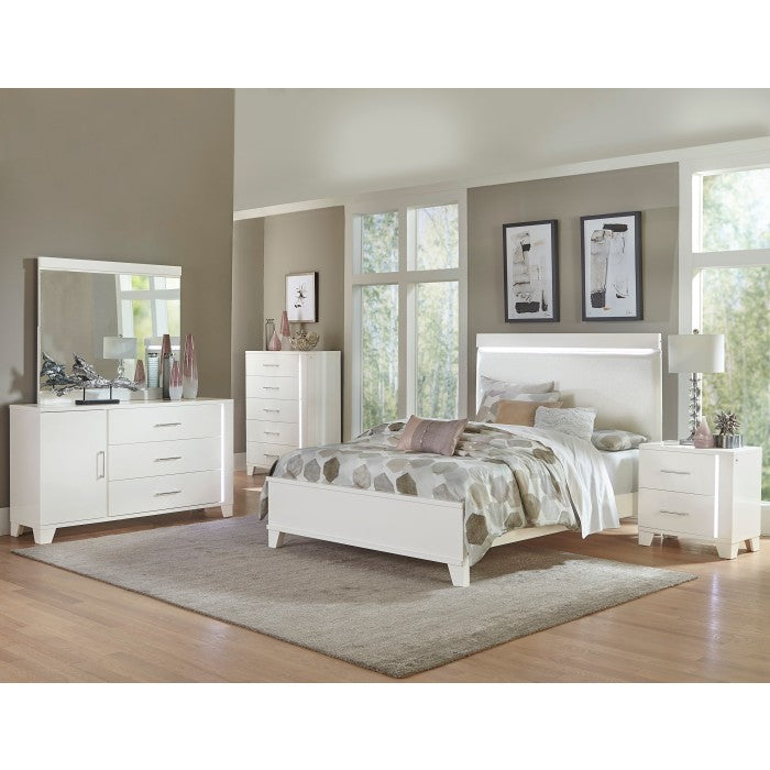 1678W-4 Night Stand, LED Lighting - 1678W-4